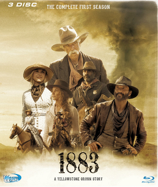 B6514.1883  2024  NĂM 1883  2D25G  (DOLBY TRUE-HD 5.1) 3DISC